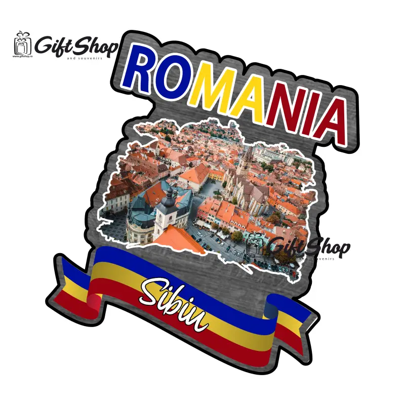Sibiu, romania, magnet frigider  mgs167